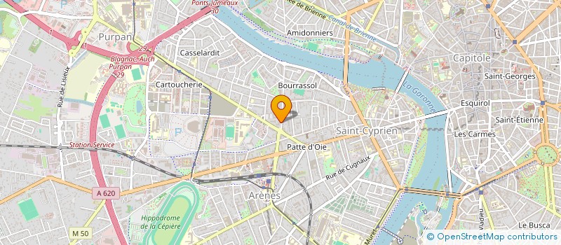 localisation de l'entreprise LA PASSERELLE SURDICECITE à TOULOUSE