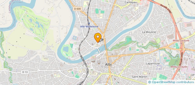 localisation de l'entreprise LA PASSION DES CHEVAUX à ALBI