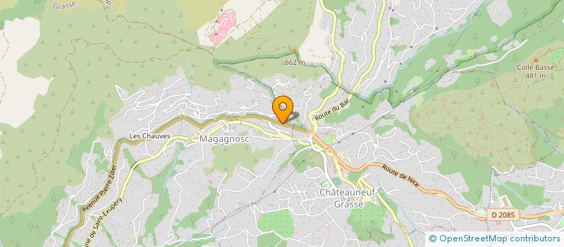 localisation de l'entreprise LA PASSION DU BATIMENT à GRASSE