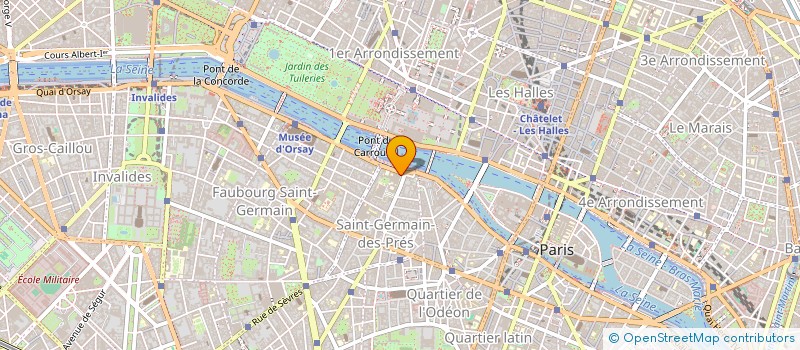 localisation de l'entreprise LA PASSRELLE  PARIS