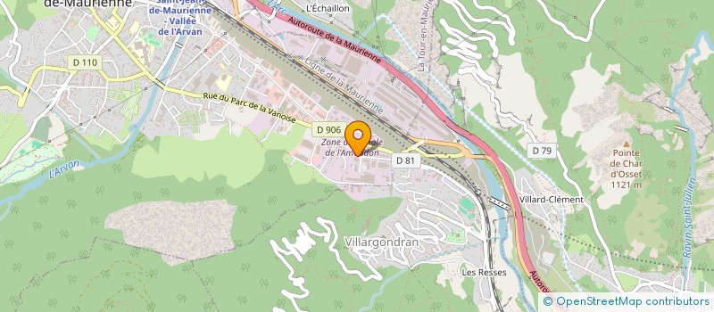 localisation de l'entreprise LA PASTA  SAINT-JEAN-DE-MAURIENNE