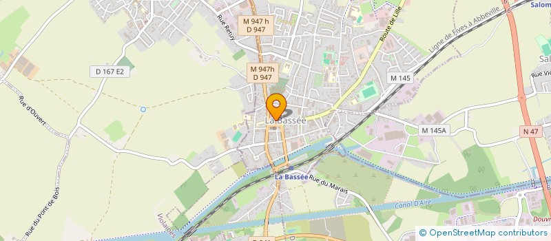 localisation de l'entreprise LA PASTA JOYA  LA BASSEE