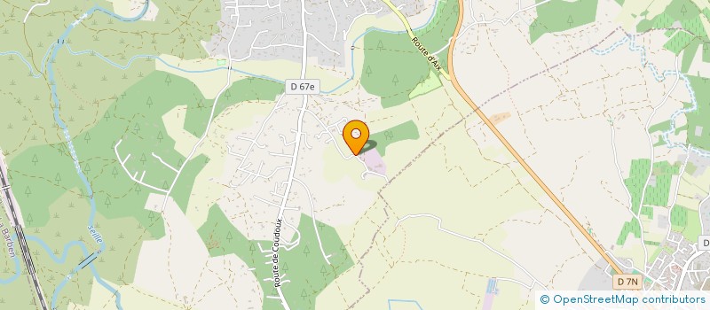 localisation de l'entreprise LA PASTELIERE  LAMBESC