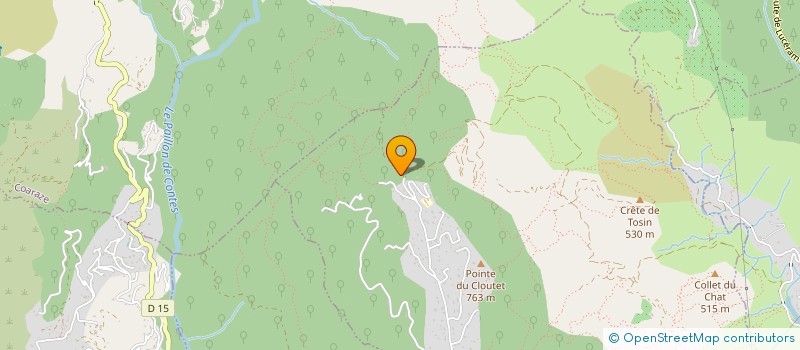 localisation de l'entreprise LA PASTOURELLE à BERRE-LES-ALPES