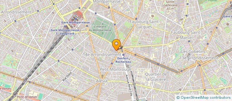 localisation de l'entreprise LA PASTOURELLE  PARIS