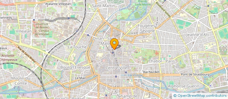 localisation de l'entreprise LA PATATE  RENNES