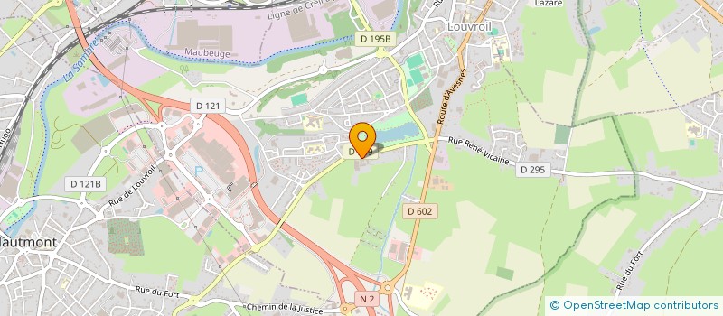 localisation de l'entreprise LA PATATE à LOUVROIL