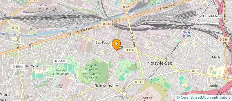 localisation de l'entreprise LA PATATE DE LOUIS à ROMAINVILLE