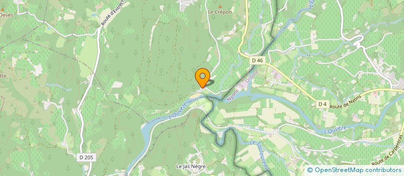 localisation de l'entreprise LA PATATE DOUCE  FAUCON