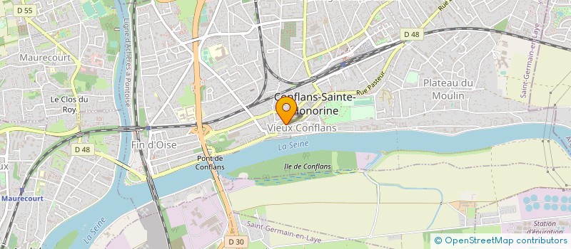 localisation de l'entreprise LA PATE A FILO à CONFLANS-SAINTE-HONORINE