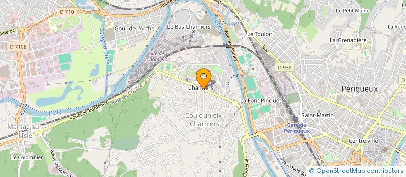 localisation de l'entreprise LA PATE A TRUCH  COULOUNIEIX-CHAMIERS