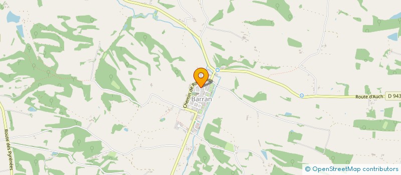 localisation de l'entreprise LA PATELLE  BARRAN