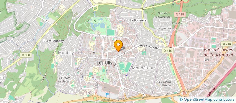 localisation de l'entreprise LA PATIENCE à LES ULIS