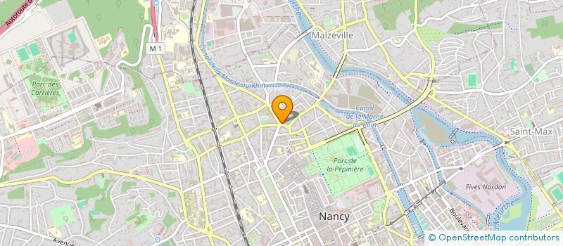 localisation de l'entreprise LA PATIO à NANCY