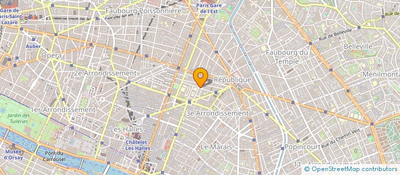 localisation de l'entreprise LA PATISSERIE DU VERTBOIS à PARIS