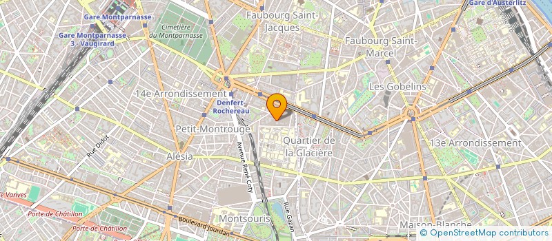 localisation de l'entreprise LA PATISSERIE NUMERIQUE à PARIS
