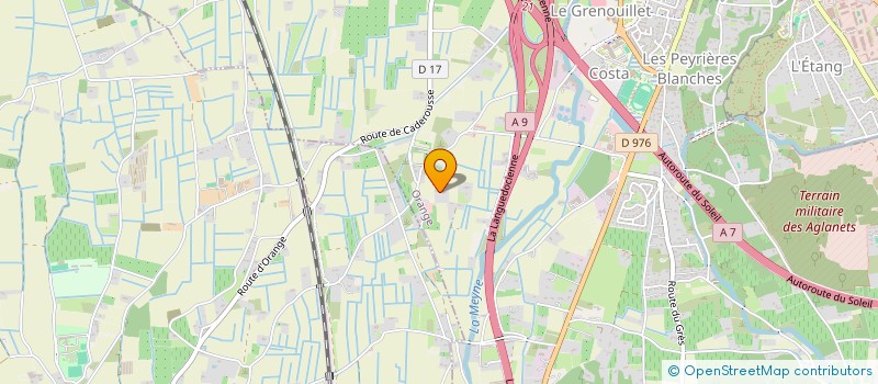 localisation de l'entreprise LA PATISSIERE  ORANGE