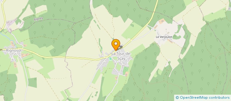 localisation de l'entreprise LA PATISSIERE  LA TOUR-DE-SCAY