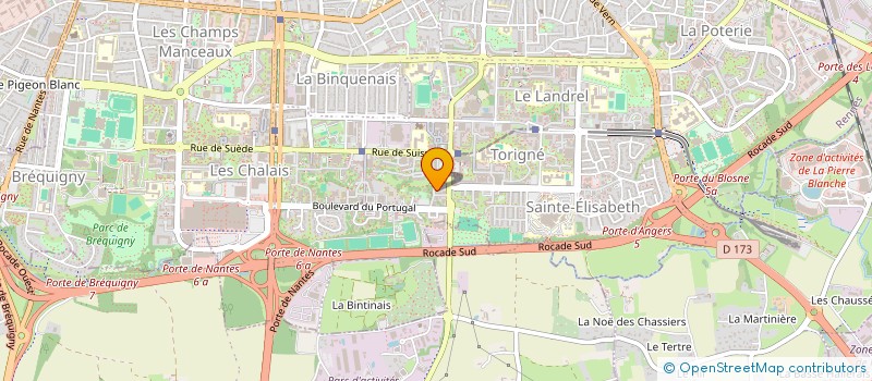 localisation de l'entreprise LA PATOUILLE à RENNES