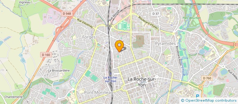 localisation de l'entreprise LA PATRIMONIALE à LA ROCHE-SUR-YON