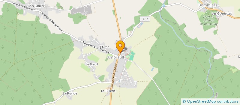 localisation de l'entreprise LA PATRIOTE à AMBRAULT