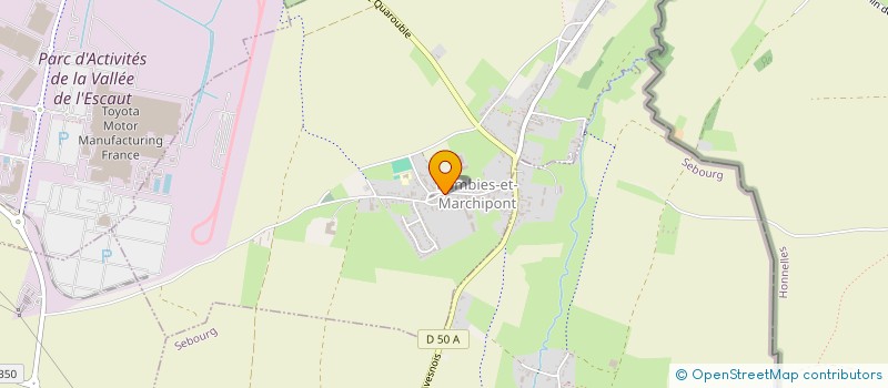 localisation de l'entreprise LA PATRIOTE  ROMBIES-ET-MARCHIPONT