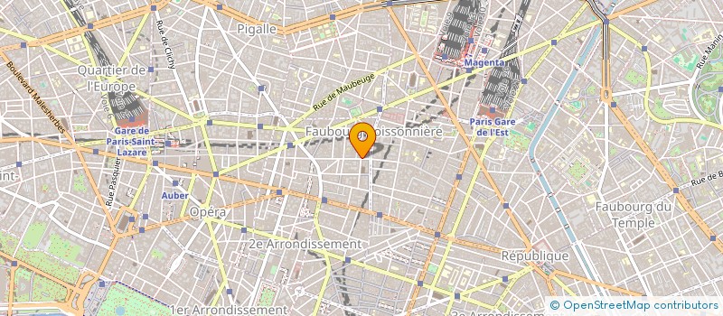 localisation de l'entreprise LA PATRONNE  PARIS