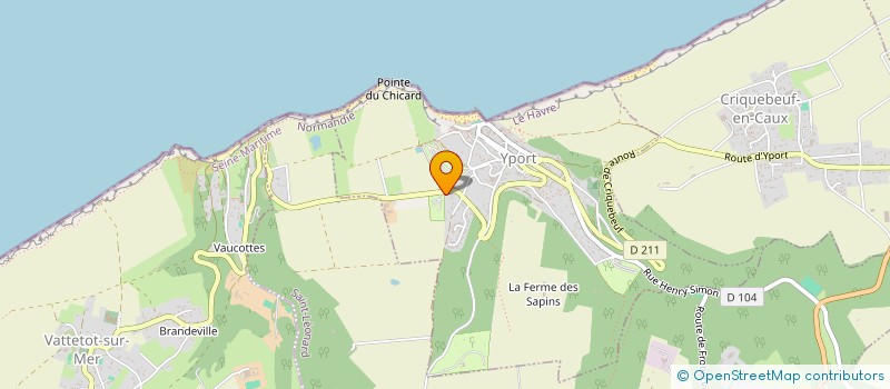 localisation de l'entreprise LA PATURE  YPORT