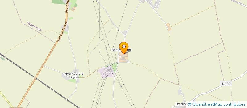 localisation de l'entreprise LA PATURELLE  HYPERCOURT