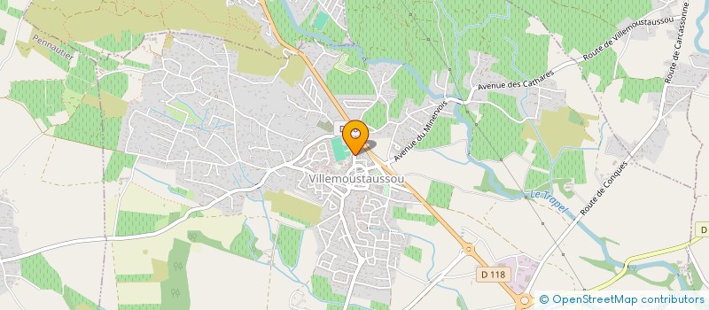 localisation de l'entreprise LA PAUMA 9 à VILLEMOUSTAUSSOU
