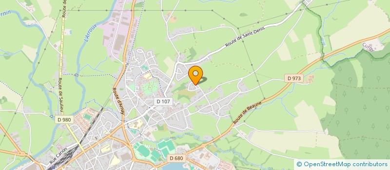 localisation de l'entreprise LA PAUSE 71 à AUTUN