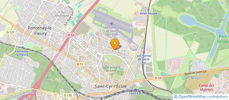 localisation de l'entreprise LA PAUSE  SAINT-CYR-L'ECOLE