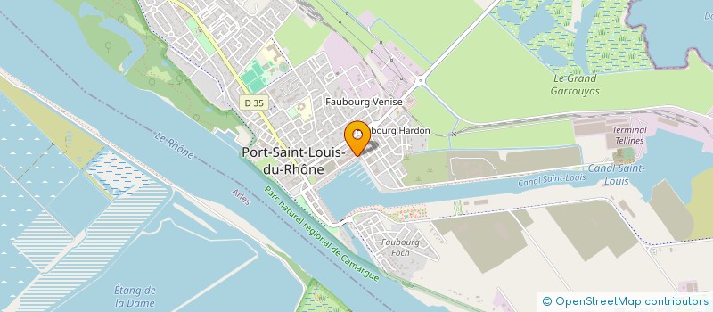localisation de l'entreprise LA PAUSE ANTILLAISE à PORT-SAINT-LOUIS-DU-RHONE
