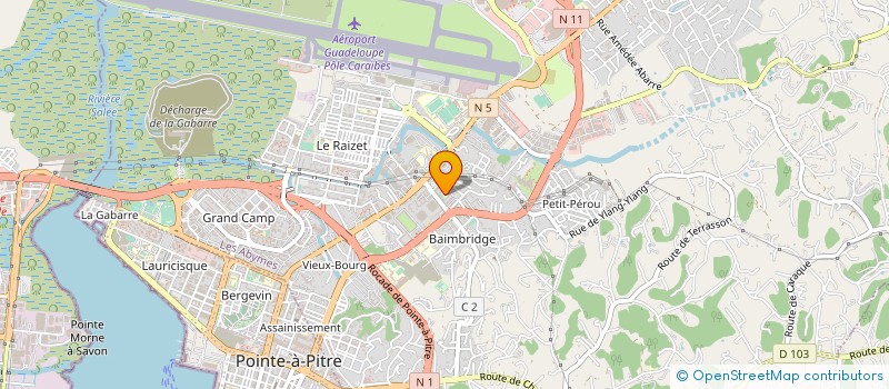 localisation de l'entreprise LA PAUSE BRUNCH à LES ABYMES