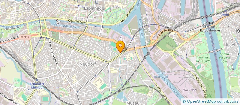 localisation de l'entreprise LA PAUSE CIG-ARRETE  STRASBOURG