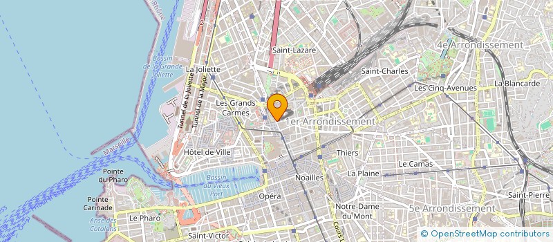 localisation de l'entreprise LA PAUSE D'AIX à MARSEILLE