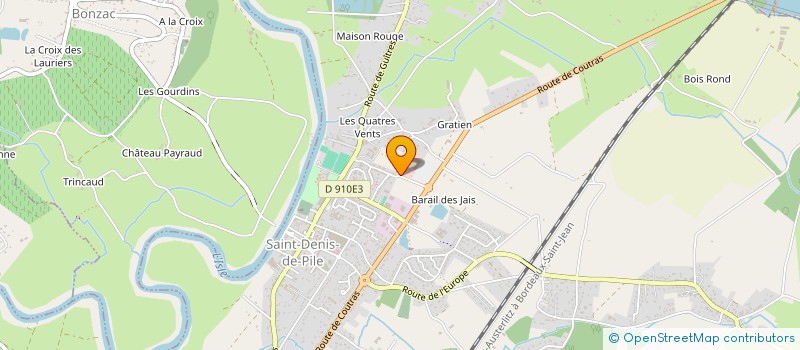 localisation de l'entreprise LA PAUSE D'ALEX  SAINT-DENIS-DE-PILE