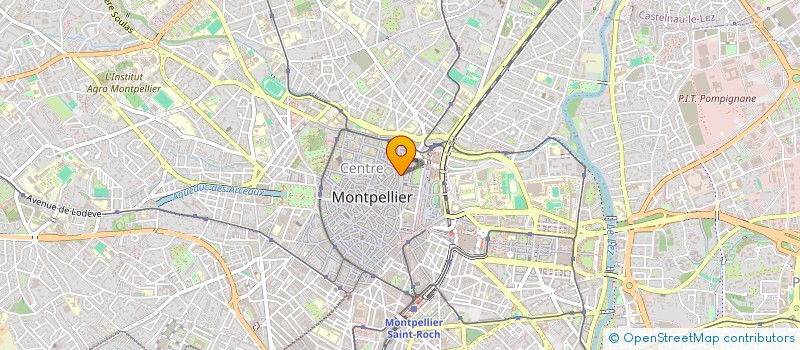 localisation de l'entreprise LA PAUSE D'ORIENT à MONTPELLIER