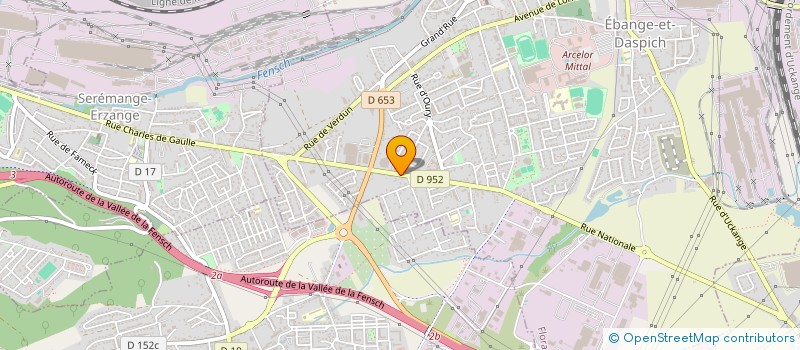 localisation de l'entreprise LA PAUSE DOUCEUR DE SANDRA à FLORANGE