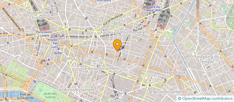 localisation de l'entreprise LA PAUSE DU CONSERVATOIRE  PARIS