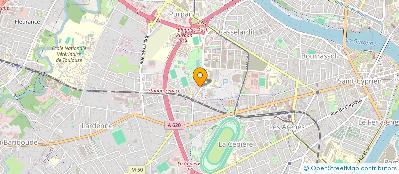 localisation de l'entreprise LA PAUSE EXOTIQUE  TOULOUSE