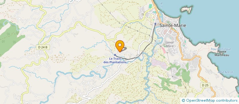 localisation de l'entreprise LA PAUSE GOURMANDE à SAINTE-MARIE