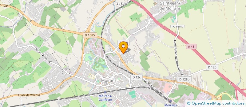 localisation de l'entreprise LA PAUSE GOURMANDE  MOIRANS