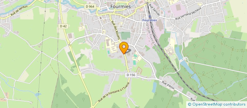 localisation de l'entreprise LA PAUSE GOURMANDE à FOURMIES