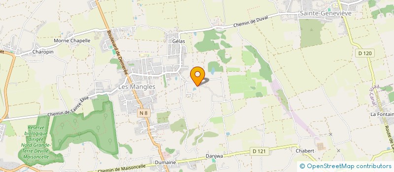 localisation de l'entreprise LA PAUSE GOURMANDE à PETIT-CANAL