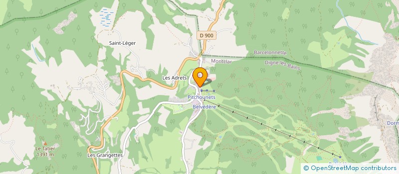 localisation de l'entreprise LA PAUSE GOURMANDE  MONTCLAR