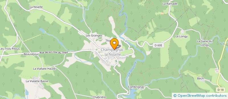 localisation de l'entreprise LA PAUSE INFORMATIQUE SERVICES  ARGENTAT-SUR-DORDOGNE