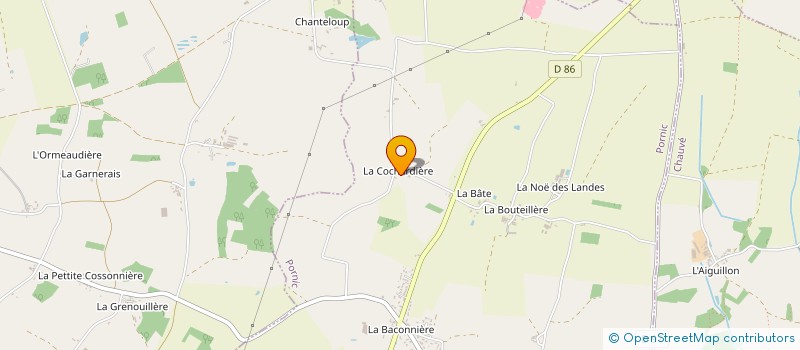 localisation de l'entreprise LA PAUSE LOCALE à PORNIC