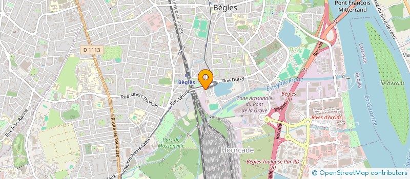 localisation de l'entreprise LA PAUSE SANS FILTRE à BEGLES