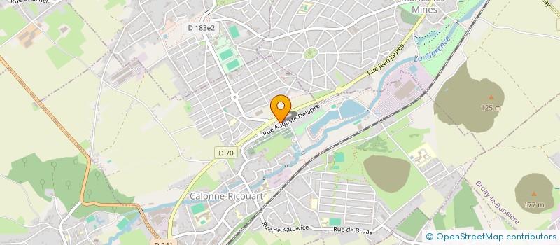 localisation de l'entreprise LA PAUSE TOTALE  CALONNE-RICOUART